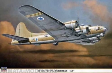 00795 Самолет B-17G Flying Fortress IDF Hasegawa