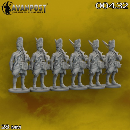 004.32АП Фигуры Гренадёры (1708 - 1721) Аванпост