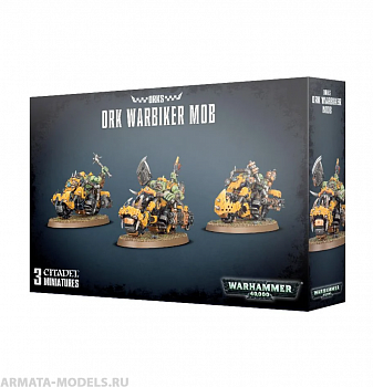 50-07GW Набор Орки: Банда Боевых Байкеров (Ork Warbiker Mob) 50-07GW Набор Орки: Банда Боевых Байкеров (Ork Warbiker Mob)