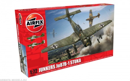 A03087 Самолет Junkers Ju87 B-1 Stuka Airfix A03087 Самолет Junkers Ju87 B-1 Stuka Airfix