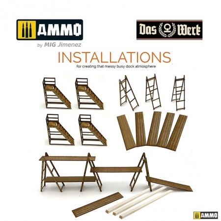 DWA022 Сборная модель Naval Dry Dock / Trockendock