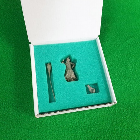 6005 фигурка Баба Яга с метлой СВ Модель