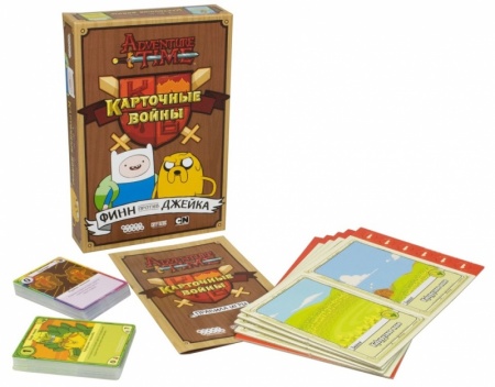 1618HW Время приключений Карточные войны Финн против Джейка