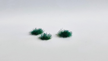 kn03 Кочки травы неоновые, бирюзовые / 5мм / 30шт.