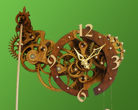 7002 часы деревянные сборная модель СВ Модель 7002 часы деревянные сборная модель СВ Модель