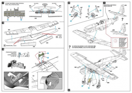 AH70038 P-51 B/C Mustang™ Arma Hobby