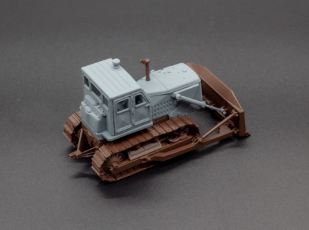 RIM72007 Бульдозер Т-100МЗГП Red Iron