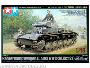 32570T Немецкий легкий танк Panzer II A/B/C