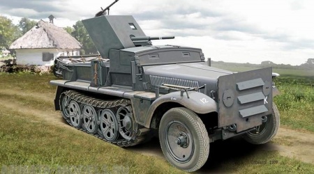 ACE72281 35 мм PaK 35/36 auf Sd/Kfz 10 ACE