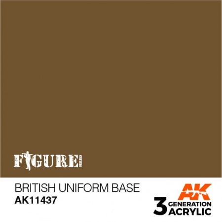 AK11437 Краска акриловая 3Gen British Uniform Base