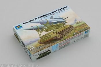 07178P Soviet 2K11A  TEL w/9M8M Missile Krug-a (SA-4 Ganef)