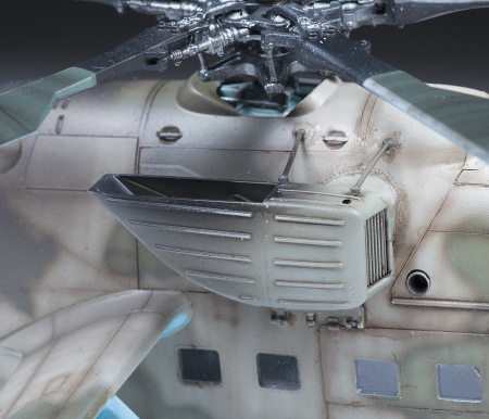 4813 Российский ударный вертолет Ми-35М Звезда