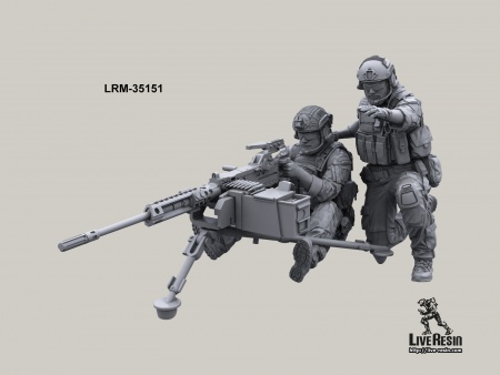 LRM35151 Помощник пулеметчика современных армий  Live Resin