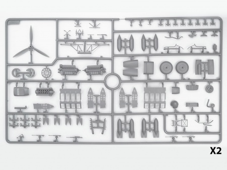 48266 He 111H-3 ВВС Румынии, Бомбардировщик II МВ ICM