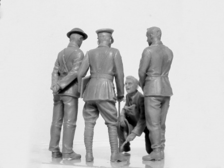 35708 Фигуры, Британский танковый экипаж І МВ ICM