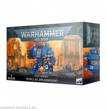 48-46 Набор Космодесант. Дредноут-Броненосец (Space Marine Ironclad Dreadnought) (2021) 48-46 Набор Космодесант. Дредноут-Броненосец (Space Marine Ironclad Dreadnought) (2021)