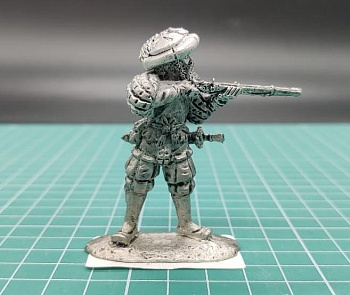 4231ТБ ВИМ, пеший ландскнехт стреляющий стоя из ружья, 54 мм