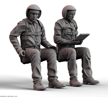 AM4883 Пилоты МИ-24П набор №4 AM4883 Пилоты МИ-24П набор №4