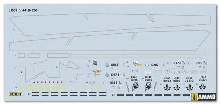 L1009 B-52G Stratofortress Strategic Bomber Great Wall