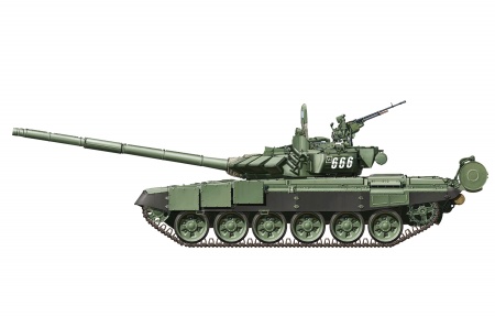 TS-028 RUSSIAN MAIN BATTLE TANK T-72B3 Meng