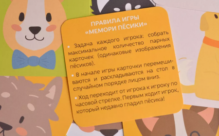ТК009FI Мемори Пёсики (на русском языке)