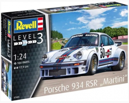 07685RE Автомобиль  Porsche 934 RSR quot;Martiniquot; Revell