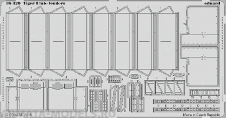 36320ED  Tiger I Late Fenders 1/35