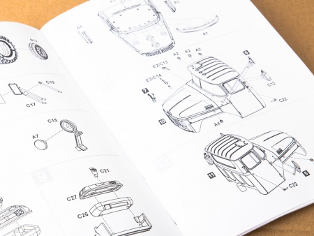 1428AVD Сборная модель Ассенизационная машина М3 00ВЯ (131) AVD Models