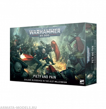 PP-60GW Набор Вархаммер 40000: Благочестие и Боль (англ.) (Warhammer 40000: Piety and Pain (Eng)) PP-60GW Набор Вархаммер 40000: Благочестие и Боль (англ.) (Warhammer 40000: Piety and Pain (Eng))