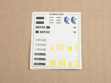 1446AVD Сборная модель КАМАЗ-6520 самосвал AVD Models