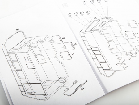 1528AVD Сборная модель Кемпер УАЗ-3303-01 AVD Models