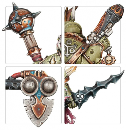 43-55GW Набор Чумные Десантники Гвардии Смерти (WH40K: Death Guard Plague Marines)