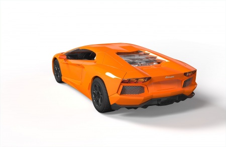 J6007 QUICKBUILD Lamborghini Aventador - Оранжевый Airfix