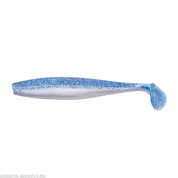 Виброхвост Trofey 5.5"/14см Blue Fish 4шт. (HS-25-052) Helios