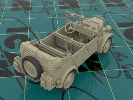 DS3503 Внедорожные автомобили Вермахта  (Kfz.1, Horch 108 Typ 40, L1500A) ICM