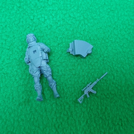 6017 фигурка Гармонист СВ Модель