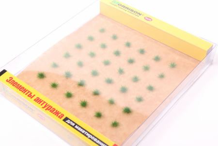 080trf052 Пучки травы для макета. Яркая трава.