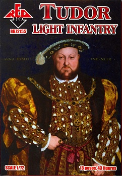 RB72155 Фигуры Tudor Light Infantry (mid 16th century)