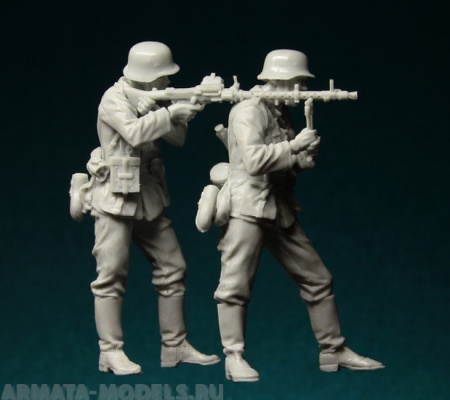 3063STAL Немецкие пулеметчики Stalingrad
