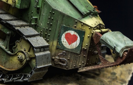 TS-011 FRENCH FT-17 LIGHT TANK (RIVETED TURRET) Meng