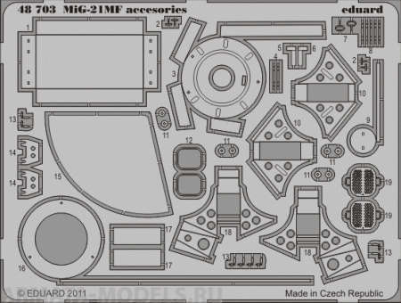 48703ED MiG-21MF accessories