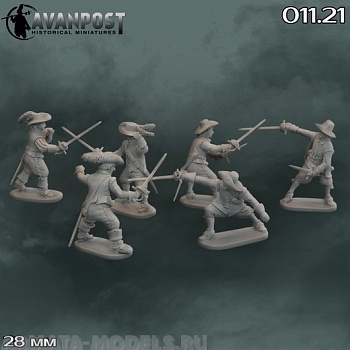 011.21АП Дуэлянты, XVII 011.21АП Дуэлянты, XVII