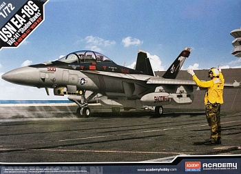 12560 Самолет USN EA-18G VAQ-141 Shadow Hawks (1:72)