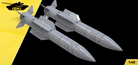 AM48373 Ракеты Р-37М 2шт (Не для свободной продажи) Arma Models