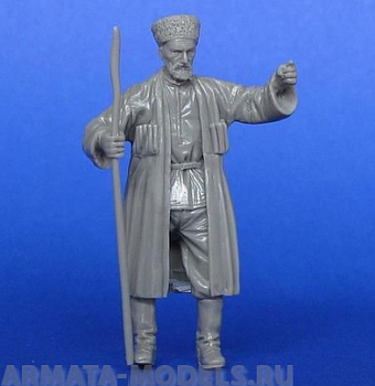 MCF35041 Пожилой кавказец, местный проводник