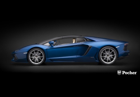 Lamborghini Aventador Roadster Blue (Синий металлик)