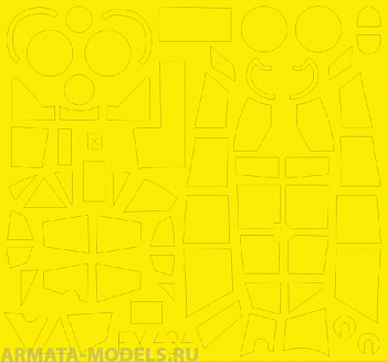 EX434ED  Окрасочная маска Do 215B (for ICM kit) 1/48