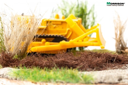 002et056 Трава-волокно для макетирования «Бурая трава» 5 мм.