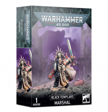 55-48GW Набор Черные Храмовники. Маршал (Black Templars Marshal) 55-48GW Набор Черные Храмовники. Маршал (Black Templars Marshal)