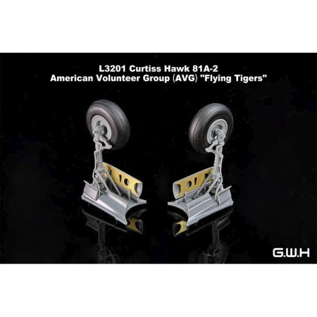 L3201 Самолет Curtiss Hawk 81-A2 Flying Tigers Great Wall